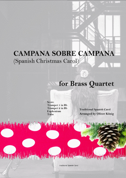 Campana sobre Campana, Spanish Christmas Carol for Brass Quartet image number null