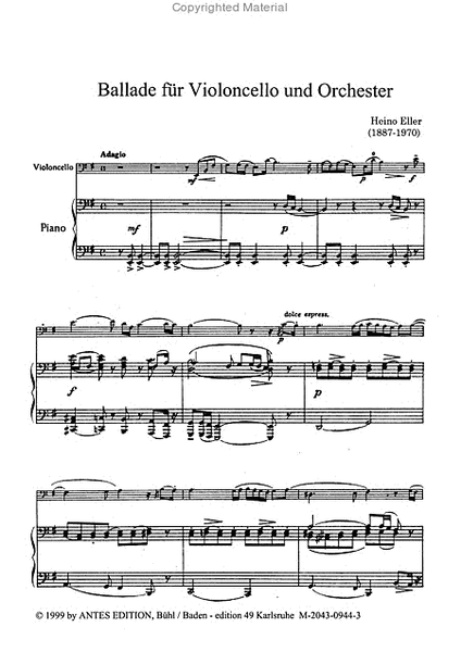 Concerto per trio d'archi e orchestra op.58