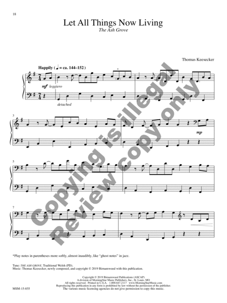 The Quiet Harvest: Piano Music for Praise and Thanksgiving image number null
