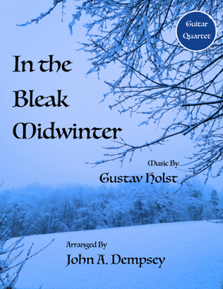 Book cover for In the Bleak Midwinter (Guitar Quartet)