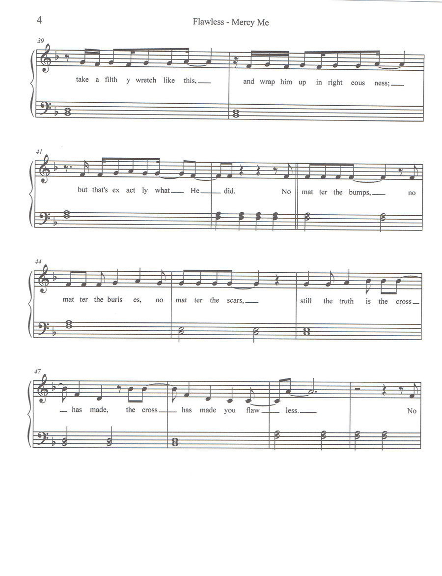 Flawless Small Ensemble scores gallery preview page 4