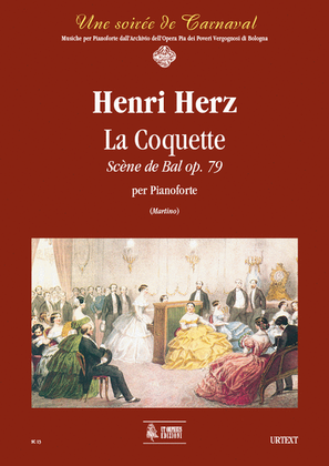 Book cover for La Coquette. Scène de Bal Op. 79 for Piano