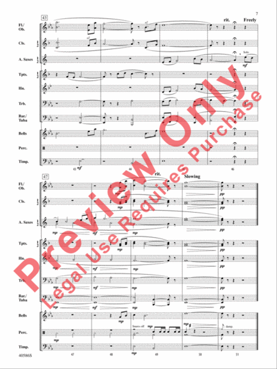 Heartland Heartland Concert Band scores gallery preview page 8