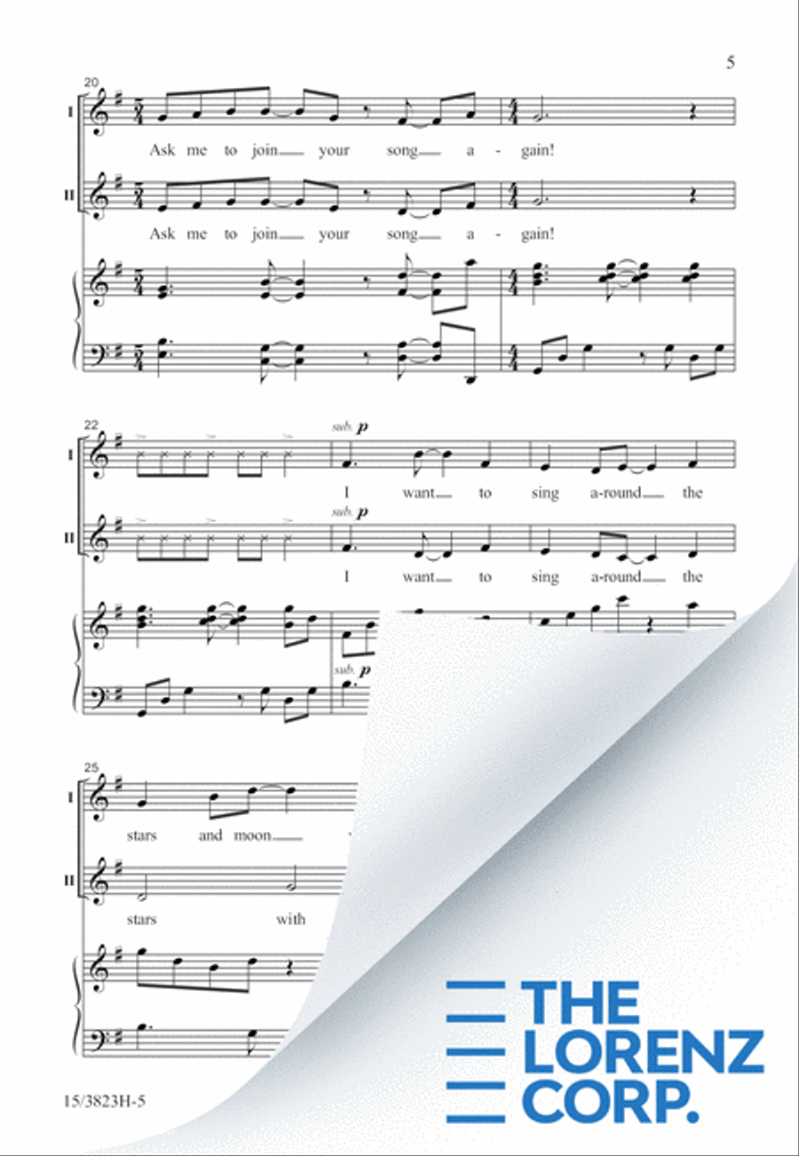 Isn't It Amazing? 2-Part scores gallery preview page 6