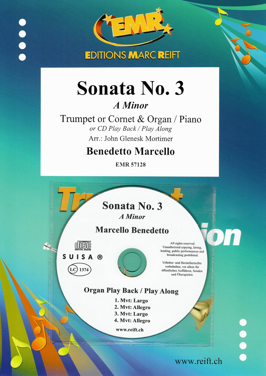 Sonata No. 3 Sonata No. 3 Cornet scores gallery preview page 1