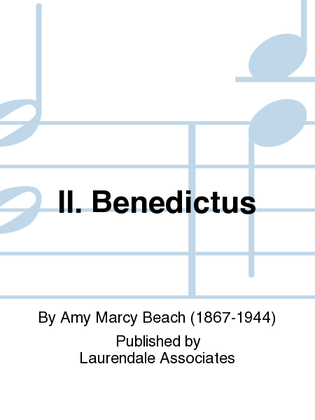 II. Benedictus