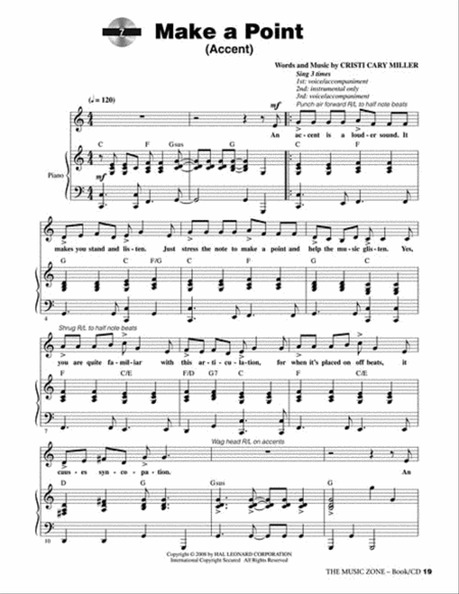The Music Zone Collection / Songbook scores gallery preview page 4