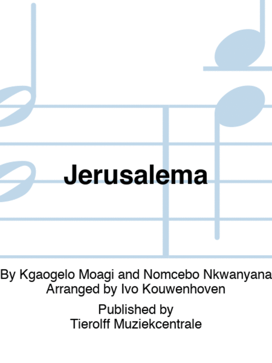 Jerusalema Concert Band scores gallery preview page 1