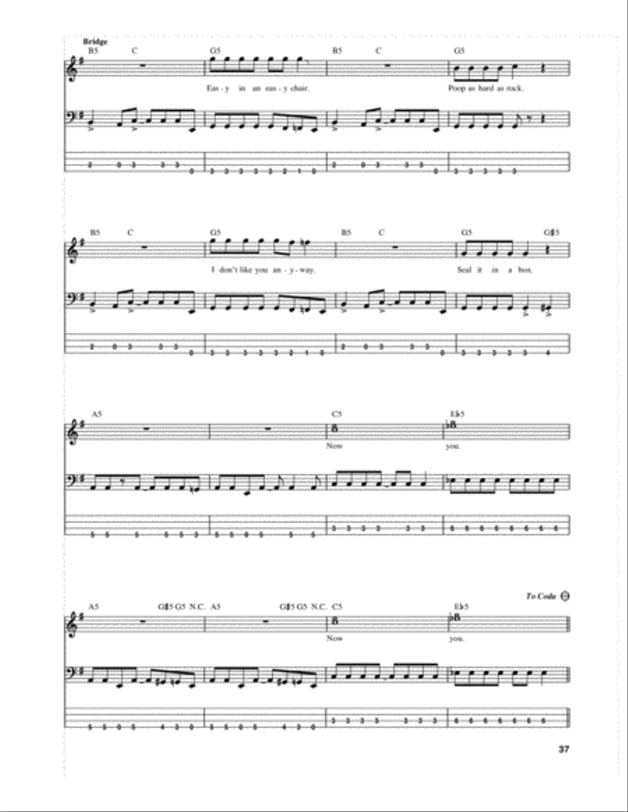 Mr. Moustache Mr. Moustache Guitar Tablature scores gallery preview page 2
