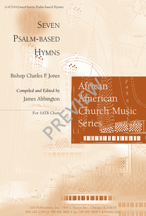 Book cover for Seven Psalm-Based Hymns