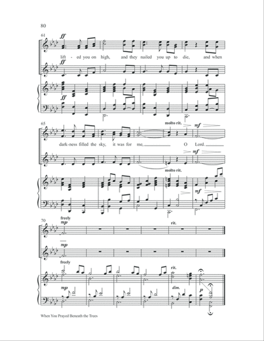 Women in Song 4 Women in Song 4 SSA scores gallery preview page 82