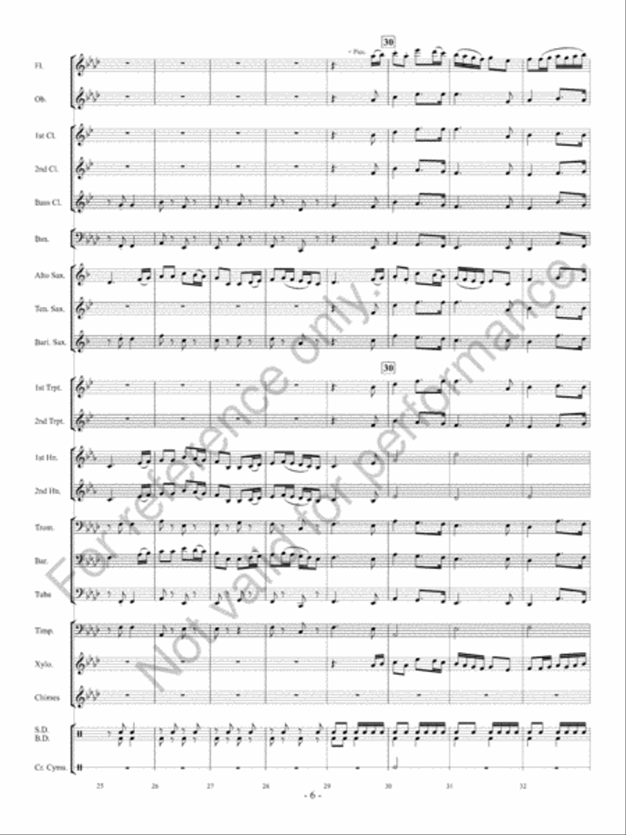 Shipshape And Bristol Fashion Concert Band scores gallery preview page 7