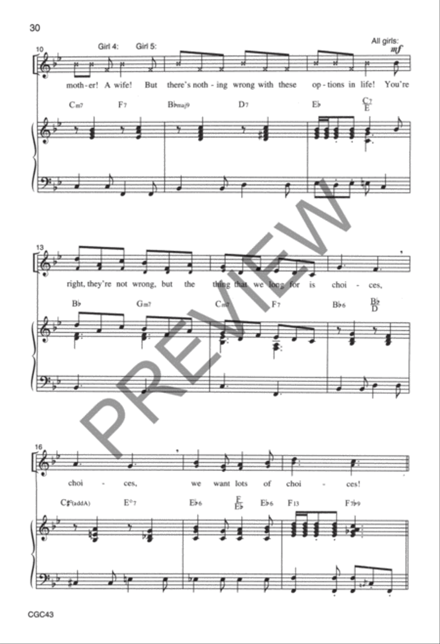 All God's Children Preview Kit (Score & CD) Choir scores gallery preview page 13