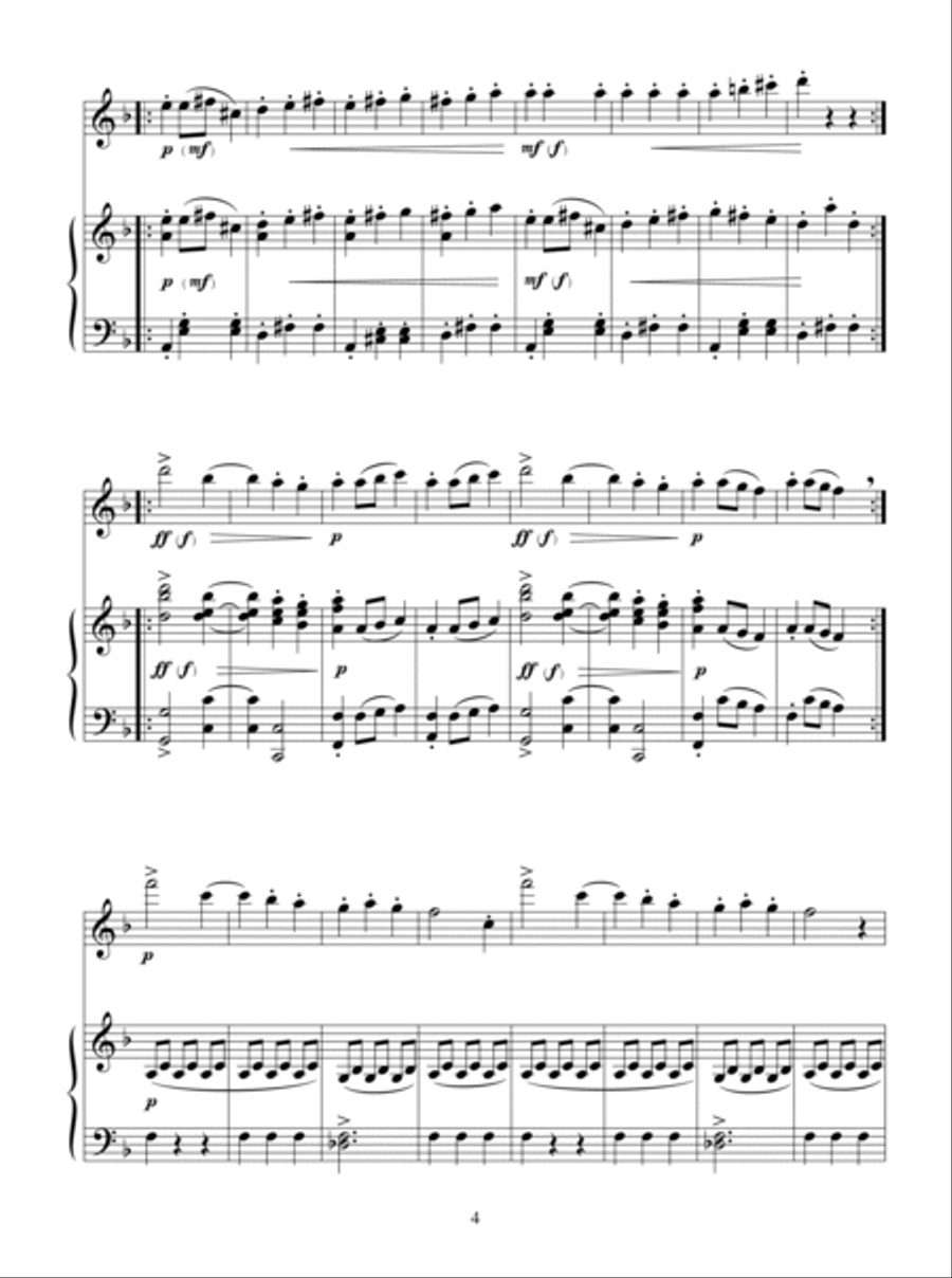 Solo Pieces for the Intermediate Treble/Alto Recorder Alto Recorder scores gallery preview page 5