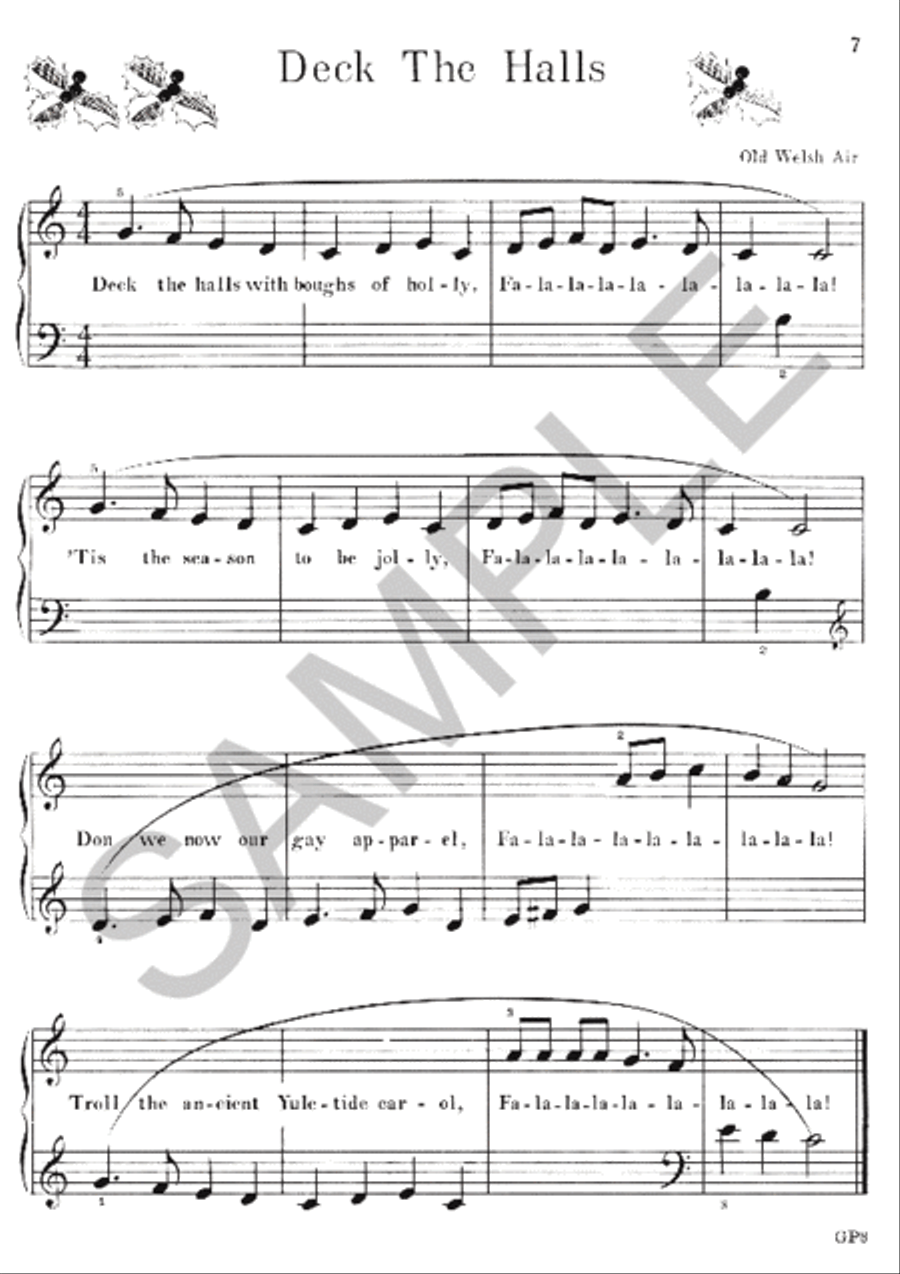 Merry Christmas, Vol 1 Piano Method scores gallery preview page 2