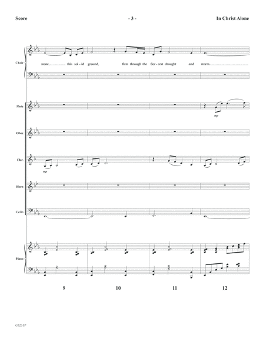 In Christ Alone with Cornerstone Choir scores gallery preview page 5