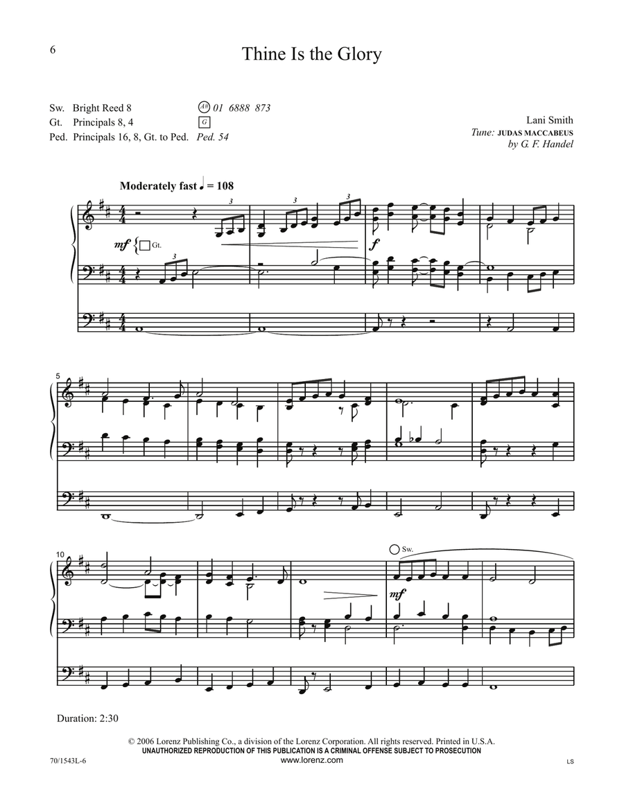 Risen and Exalted! (Digital Download) Easter scores gallery preview page 4