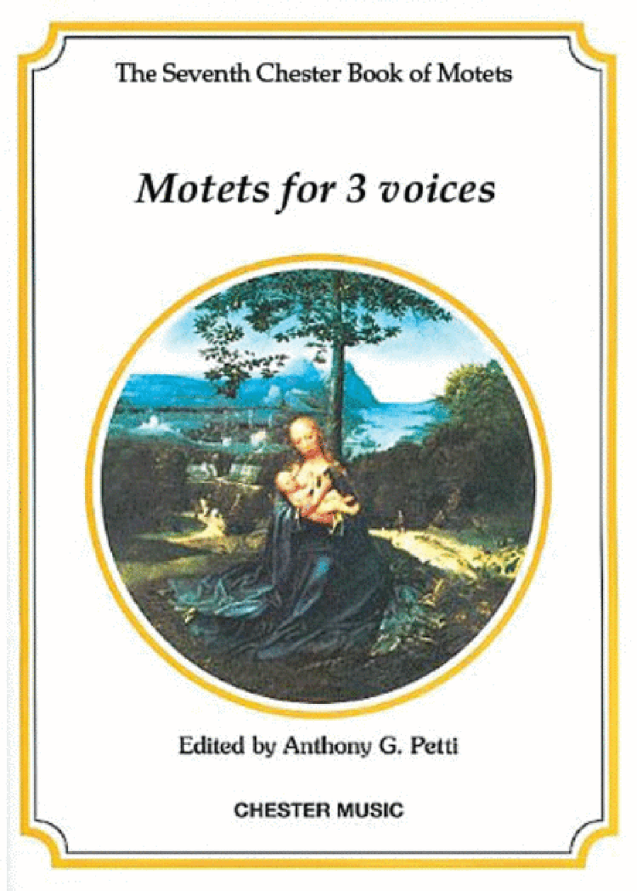 The Chester Book of Motets – Volume 7 SSA scores gallery preview page 1