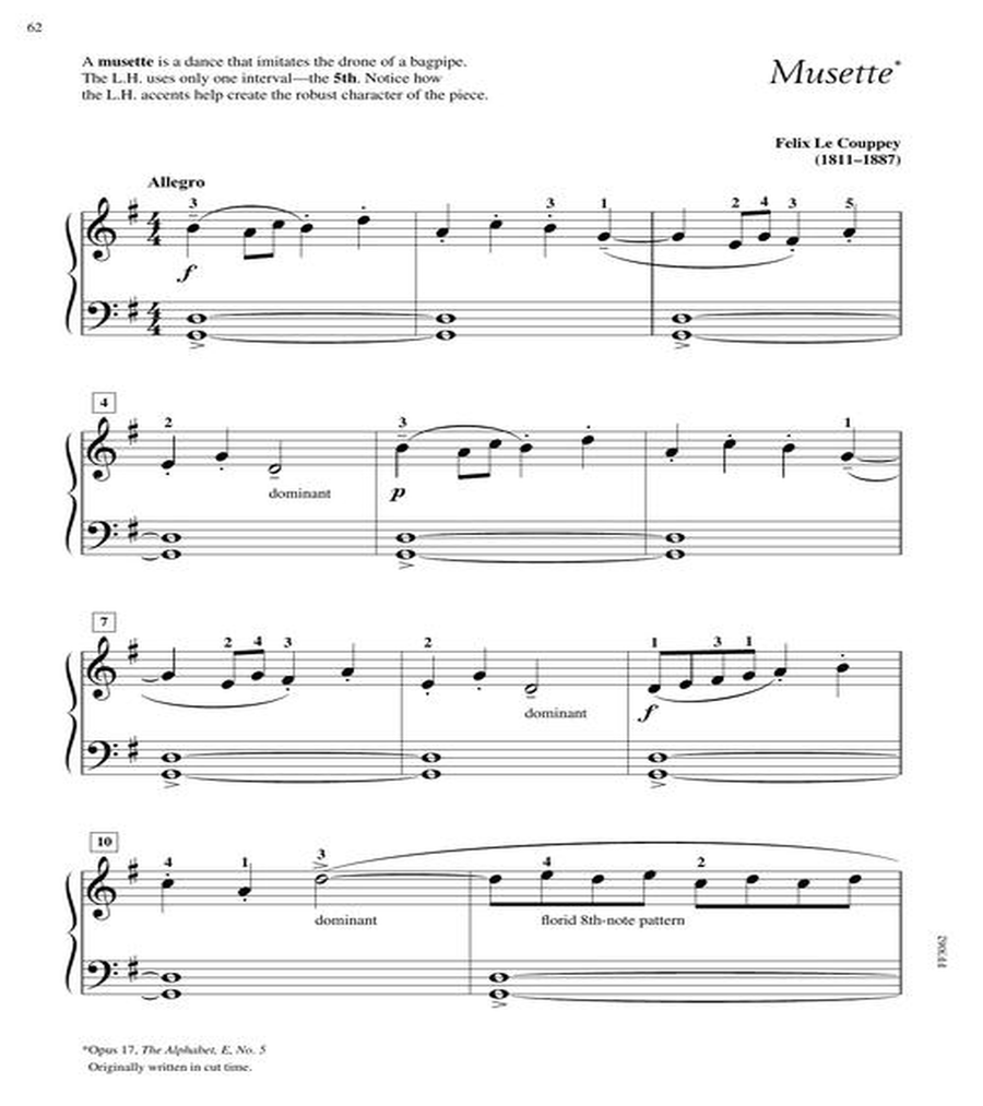 Adult Piano Adventures Literature for the Piano Book 1 Piano Method scores gallery preview page 9