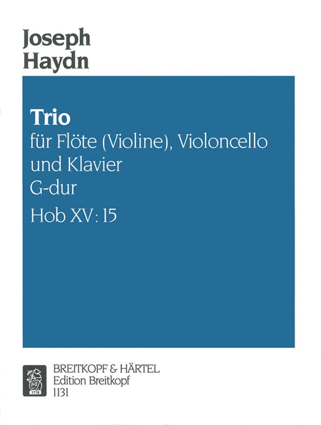 Klavier-Trio G-Dur Hob XV: 15