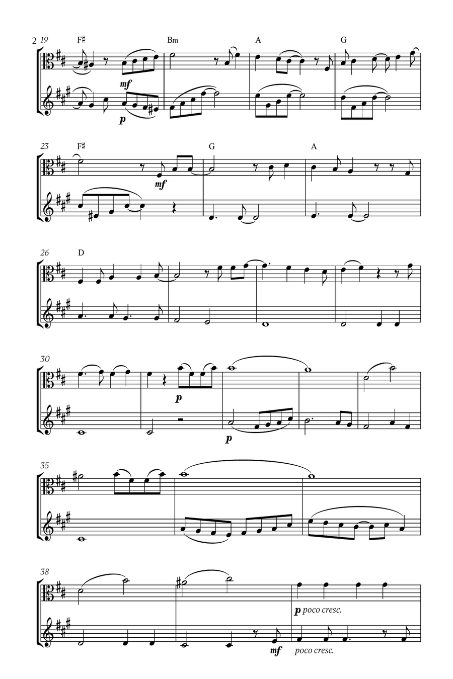 Mary, Did You Know? Horn scores gallery preview page 2