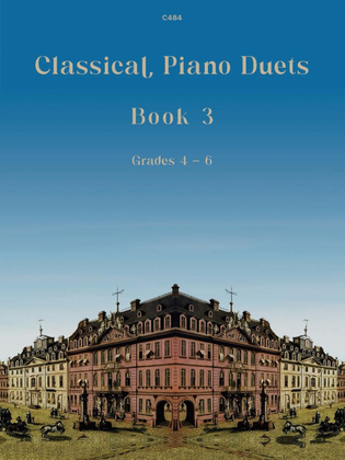 Book cover for Classical Piano Duets, Book 3