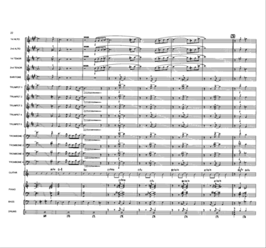 Northern Encounter Jazz Ensemble scores gallery preview page 23