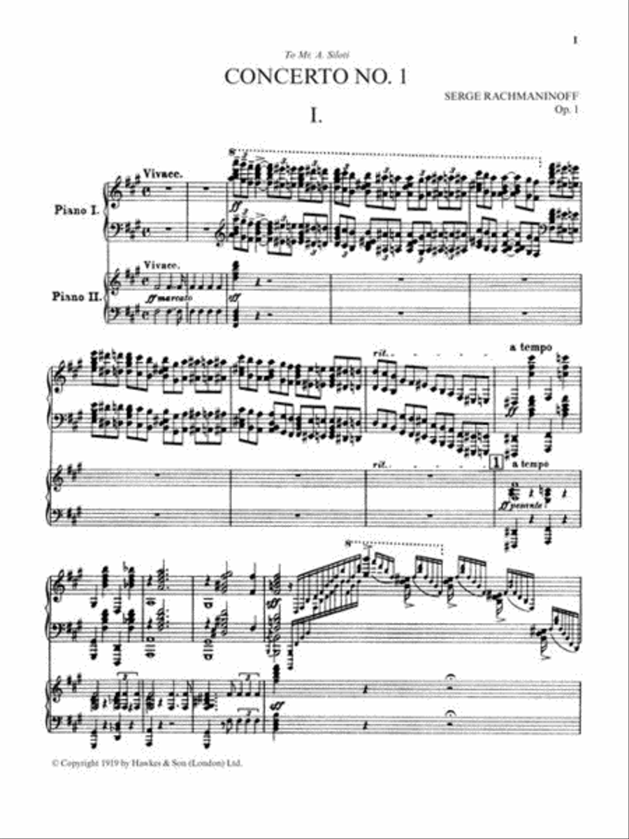 Complete Piano Concertos Nos. 1-4 & Rhapsody on a Theme of Paganini Piano Solo scores gallery preview page 10