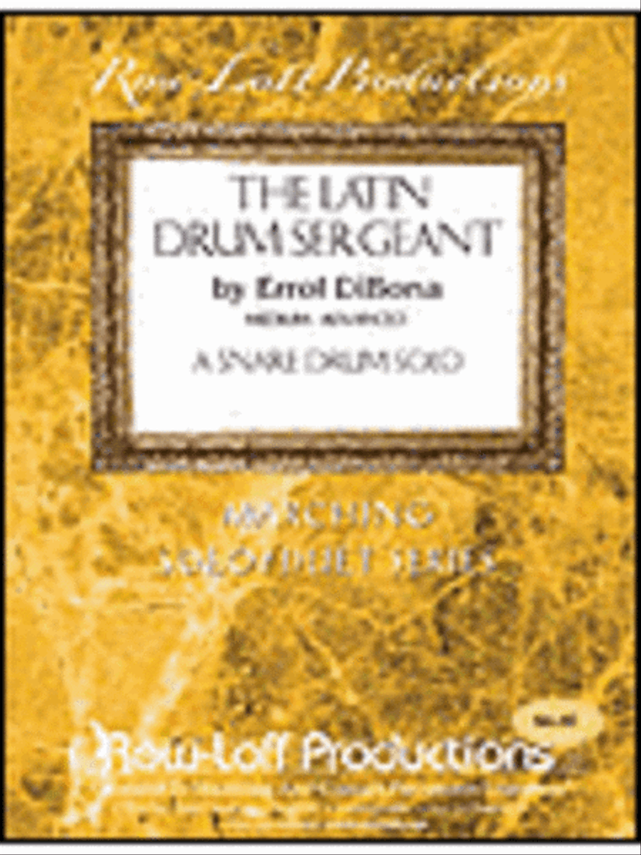 Latin Drum Sergeant, The - Snare Drum Percussion scores gallery preview page 1