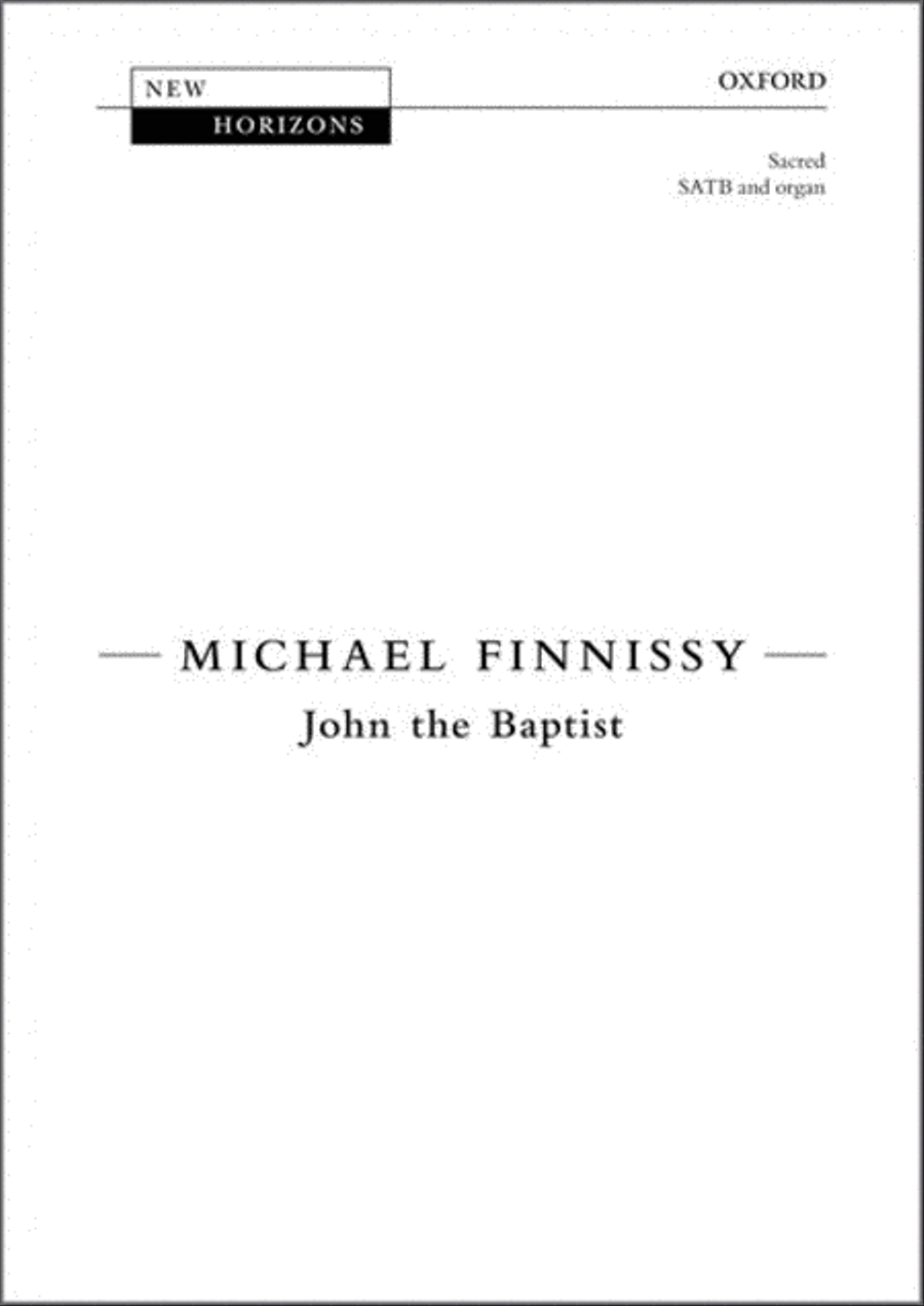 John the Baptist 4-Part scores gallery preview page 1