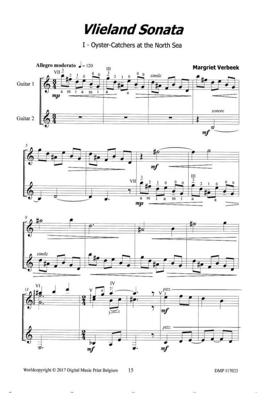 3 Charming Pieces Classical Guitar scores gallery preview page 2