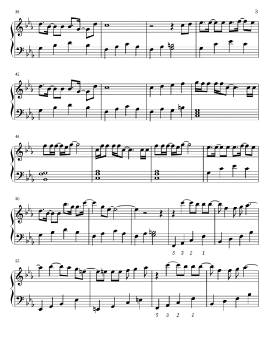 Feel It Twice Piano Solo scores gallery preview page 3