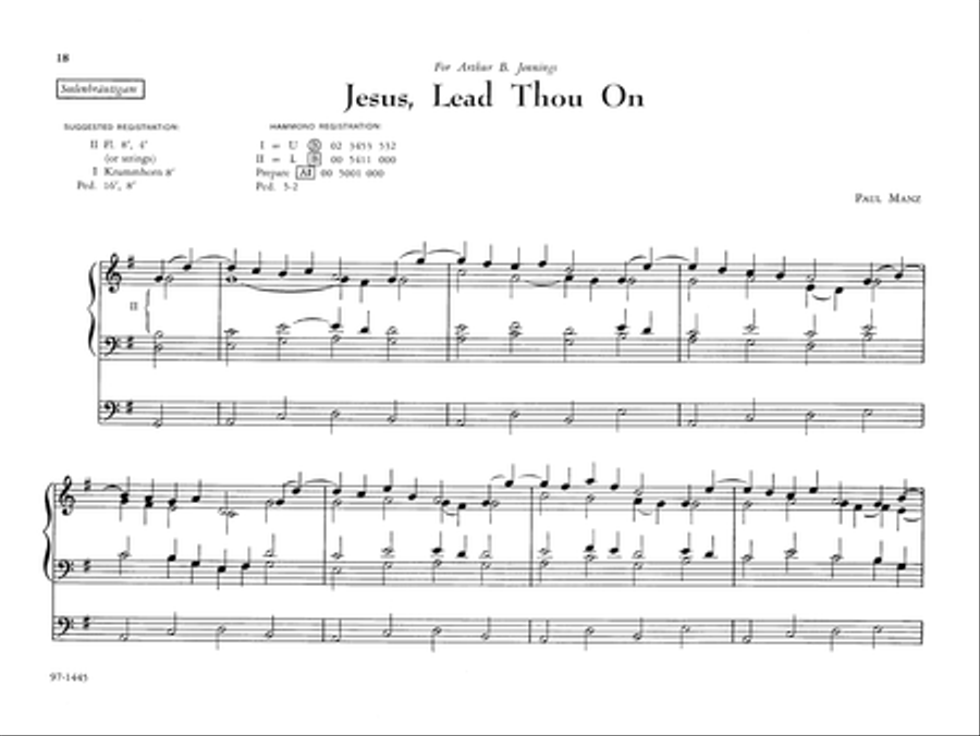The Parish Organist, Part 09 (Wedding Music) Organ scores gallery preview page 9
