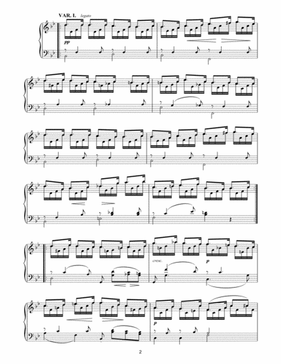 Impromptu No.3 in Bb Major (excerpt), Op.142