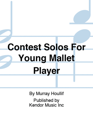 Book cover for Contest Solos For Young Mallet Player