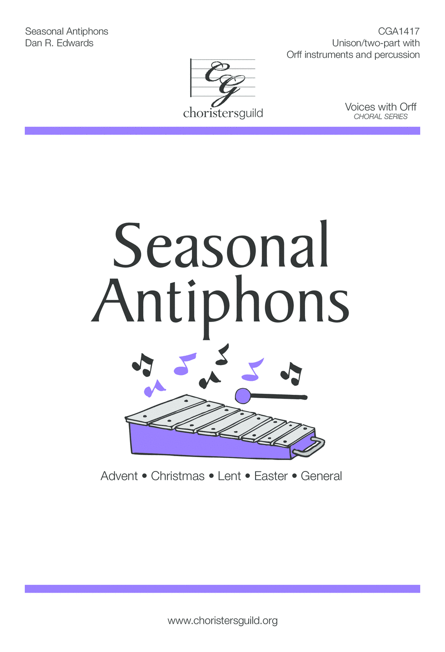Seasonal Antiphons Choir scores gallery preview page 1