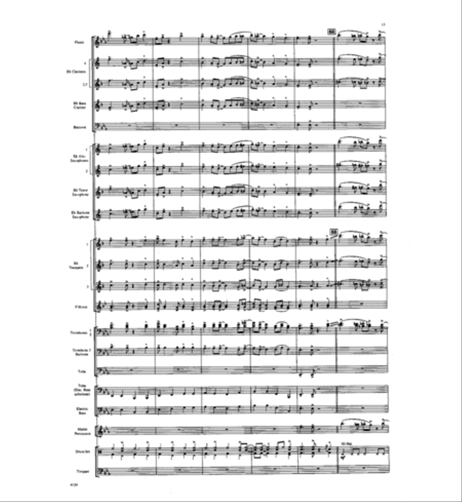 Big Band Cavalcade Big Band scores gallery preview page 14