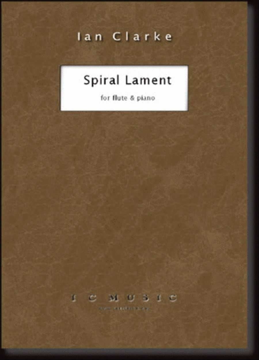 Clarke - Spiral Lament Flute/Piano Flute Solo scores gallery preview page 1