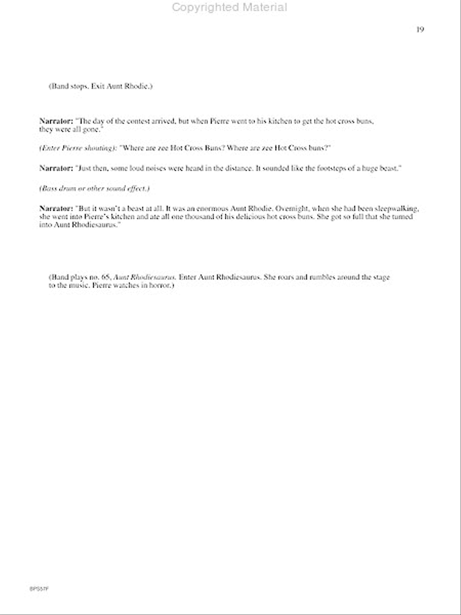 Aunt Rhodie's Diet Concert Band scores gallery preview page 20