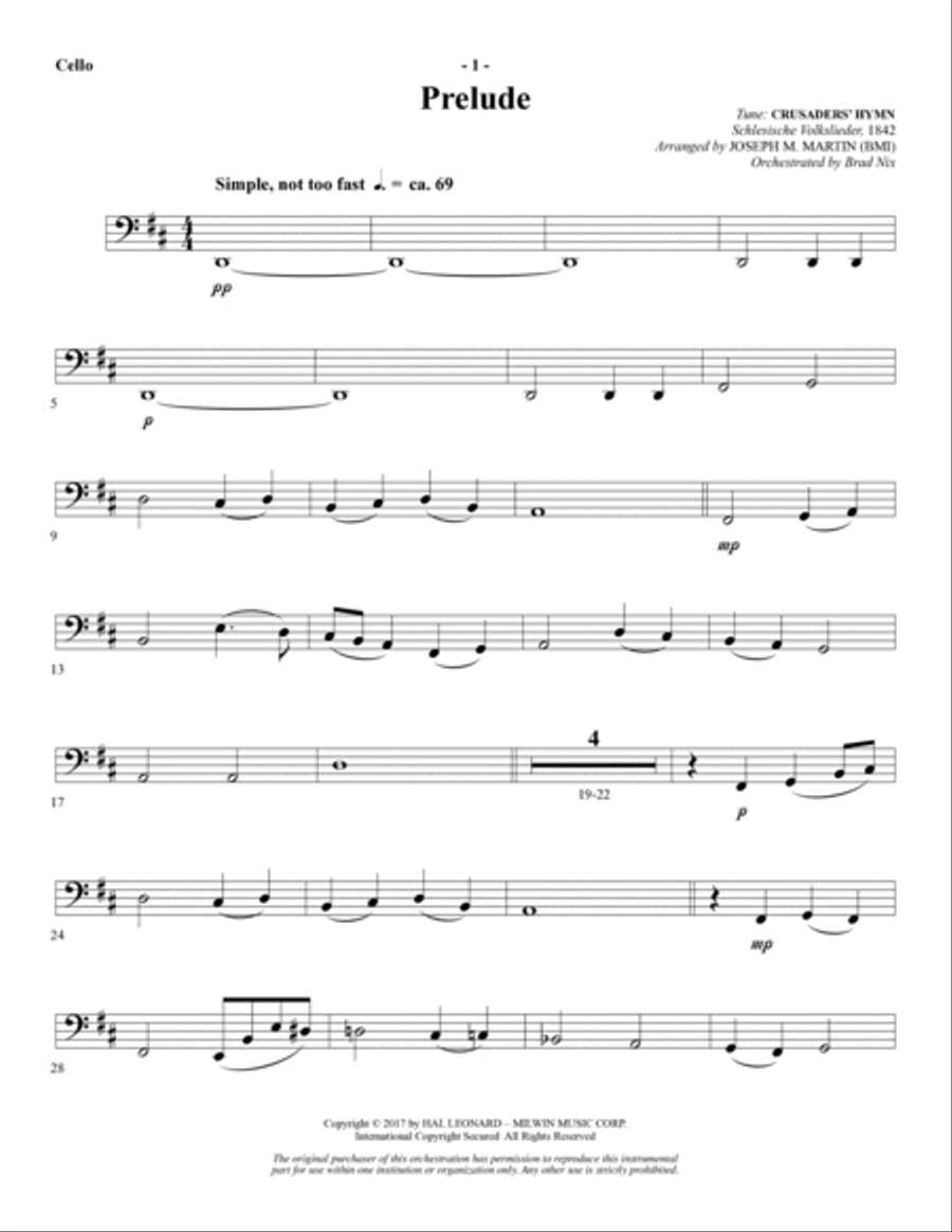 Portraits in Grace - Cello Choir scores gallery preview page 2