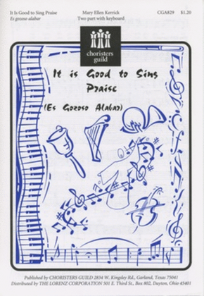 Book cover for It is Good to Sing Praise