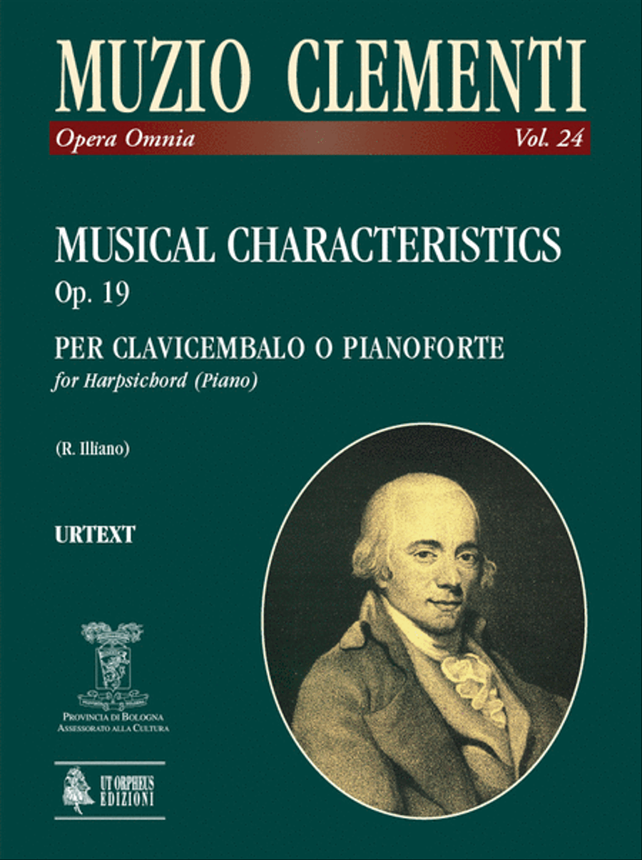 Musical Characteristics Op. 19 for Harpsichord (Piano) Harpsichord scores gallery preview page 1
