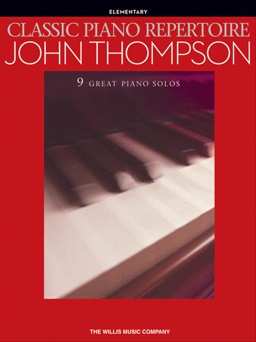 Classic Piano Repertoire – John Thompson Piano Method scores gallery preview page 1