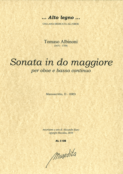 Sonata in do maggiore (Ms, coll. Furstenberg)