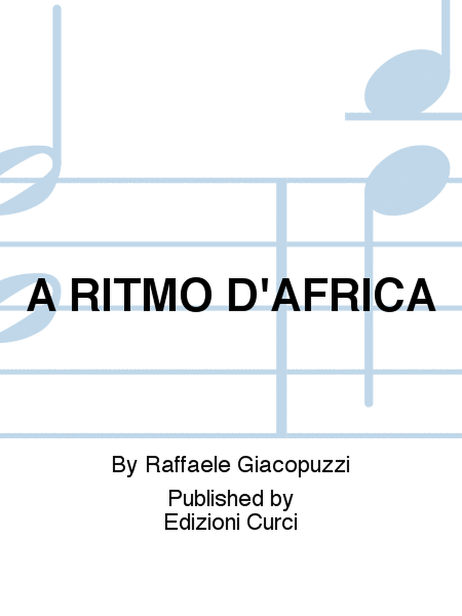 A RITMO D'AFRICA