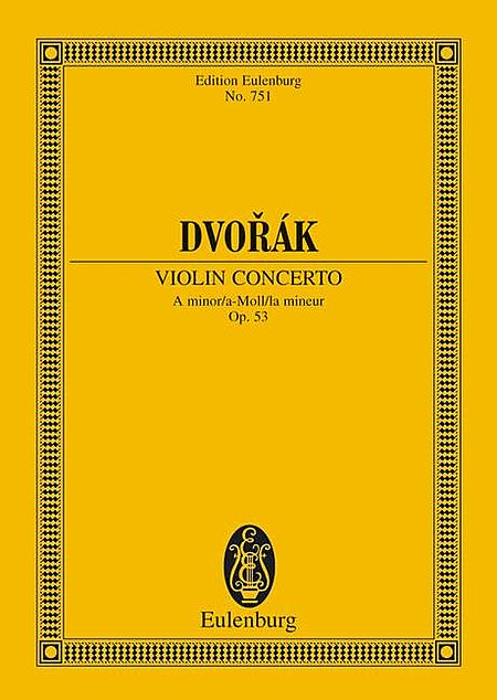 Violin Concerto in A Minor, Op. 53