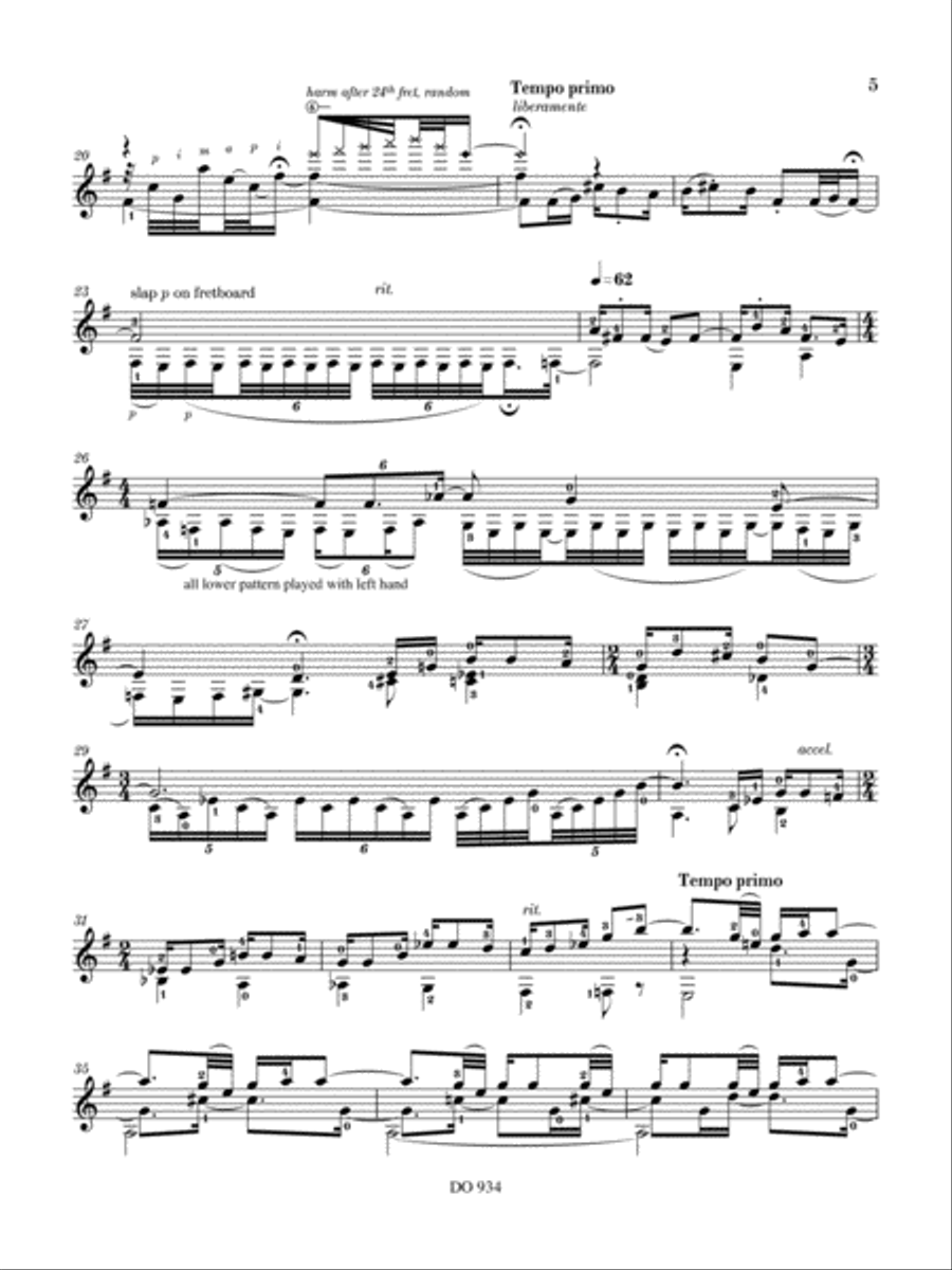 Suite Brasileira No. 3 Classical Guitar scores gallery preview page 5