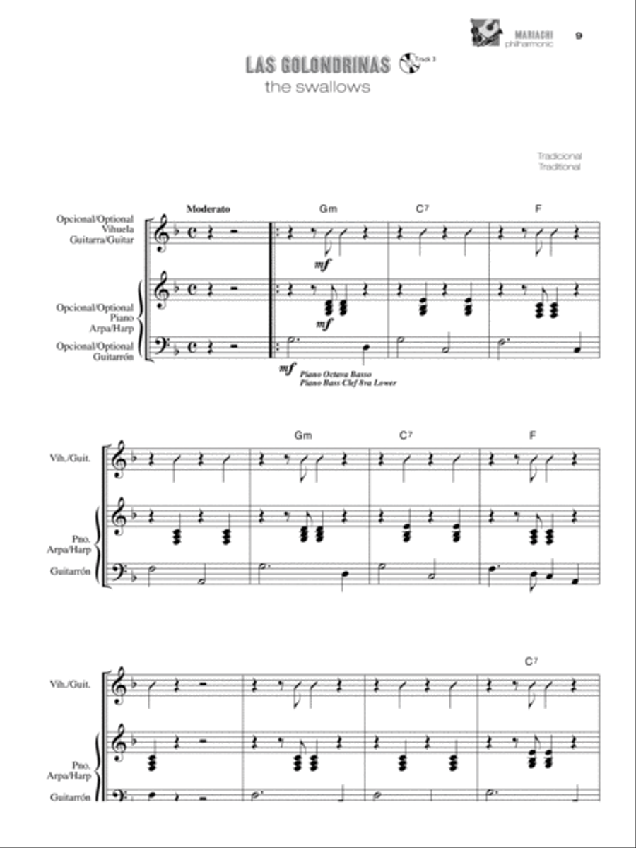 Mariachi Philharmonic (Mariachi in the Traditional String Orchestra) String Orchestra scores gallery preview page 7
