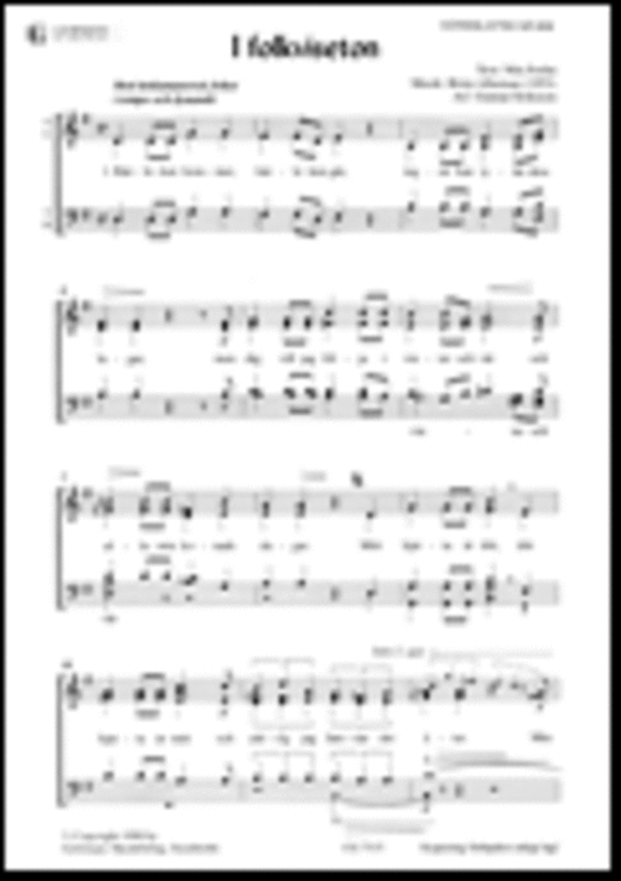 I folkviseton Divisi scores gallery preview page 1