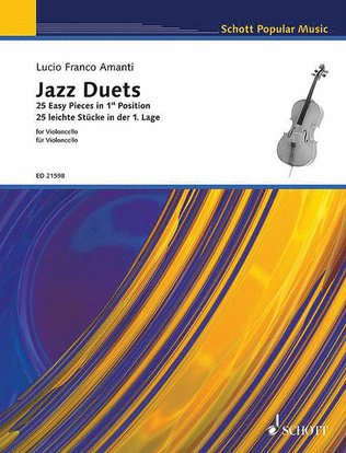 Book cover for Jazz Duets for Cello